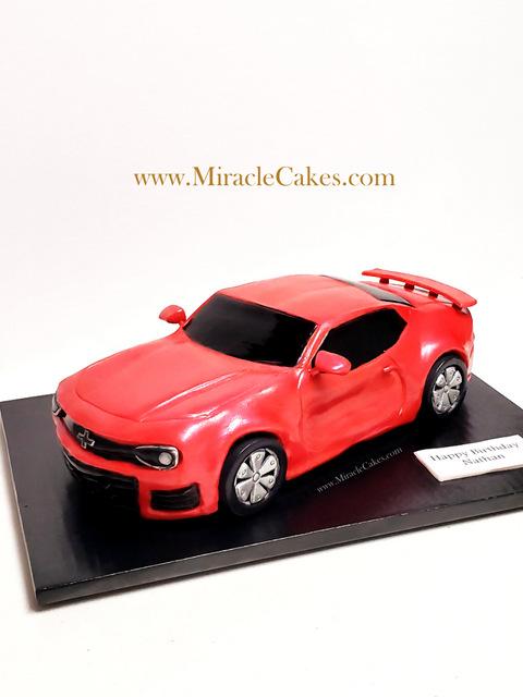Car or cake? Brisbane baker's incredible edible Camaro | The Courier Mail
