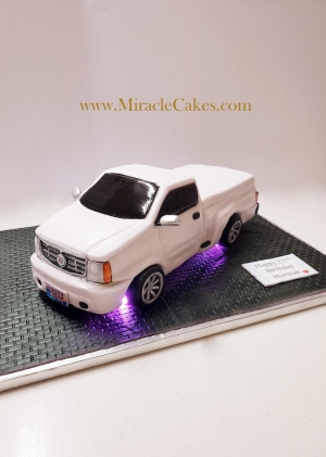 Cadillac truck cake