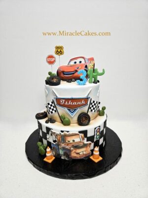 Disney cars cake