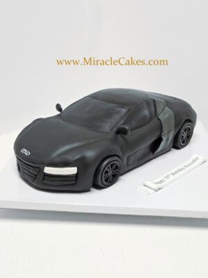 Audi car cake