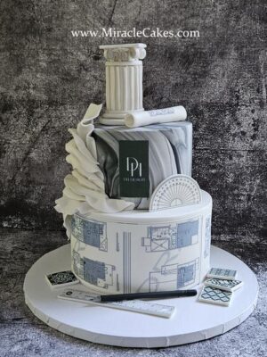 Cake for a architect 