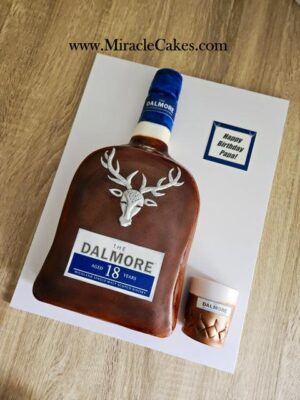Dalmore 18 cake