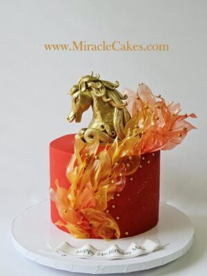Year of the horse cake