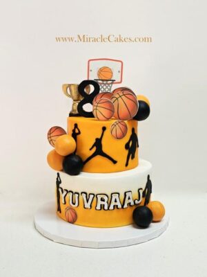 Basketball cake