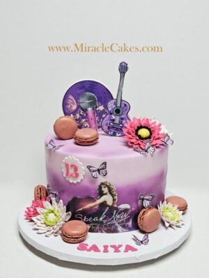 Taylor Swift theme cake