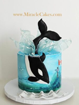 Orca cake